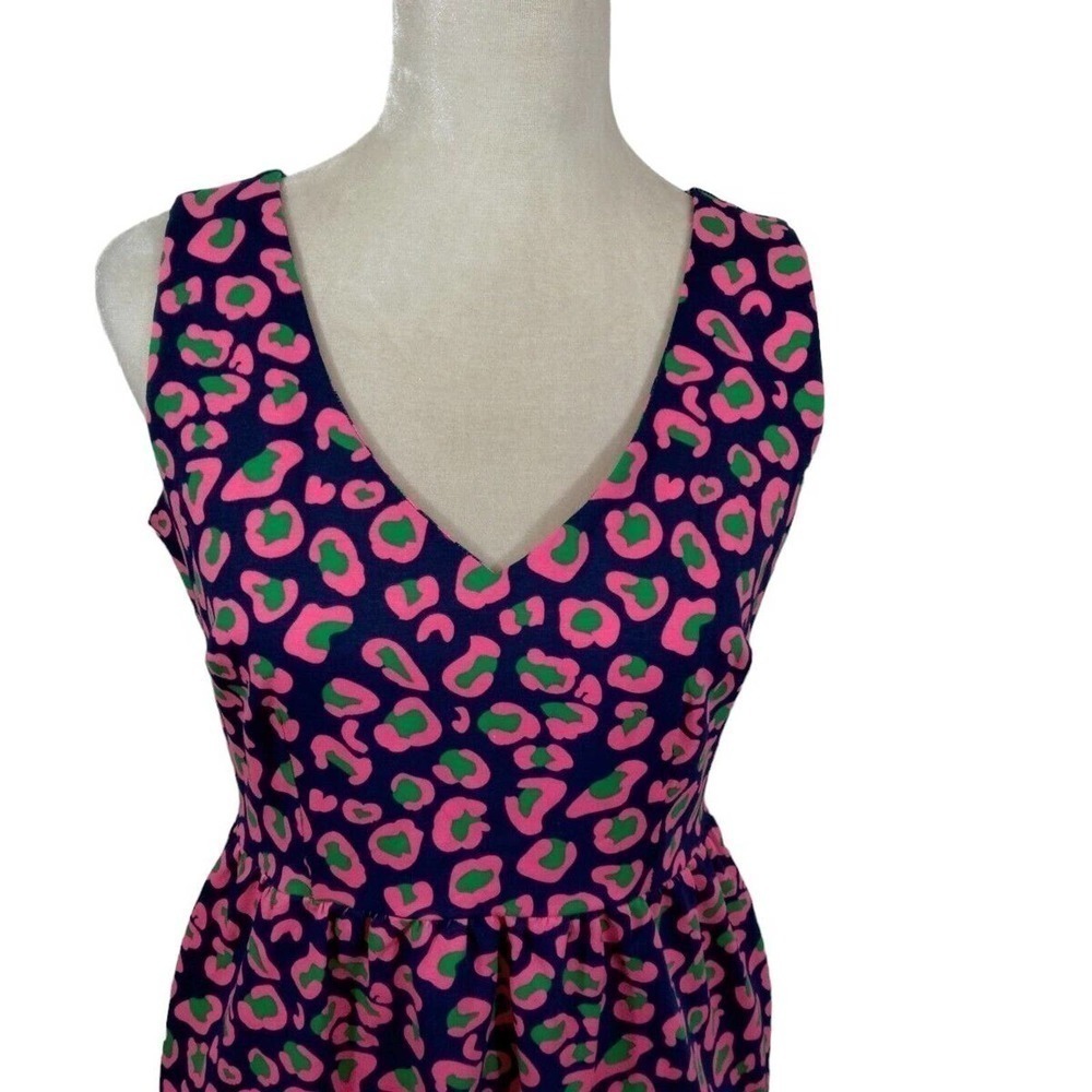 Haley And The Hand Woman's  Dress V-neck Pockets - Picture 4 of 8